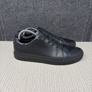 M. Gemi The Palestra Black Leather Sneakers Low Top Shoes Italy Mens 43 / 10 US